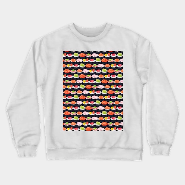 Sushi for lunch? Crewneck Sweatshirt by ProfessorJayTee